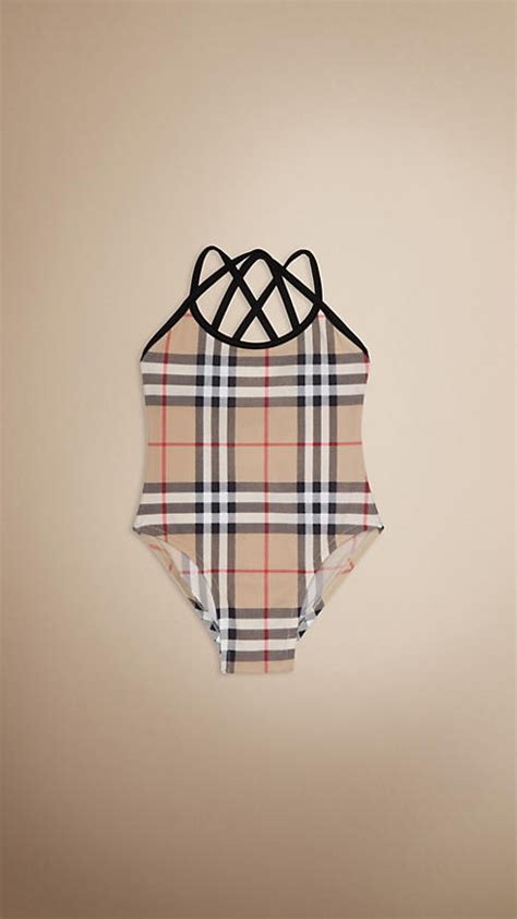 toddler burberry swimsuit|baby burberry bathing suits.